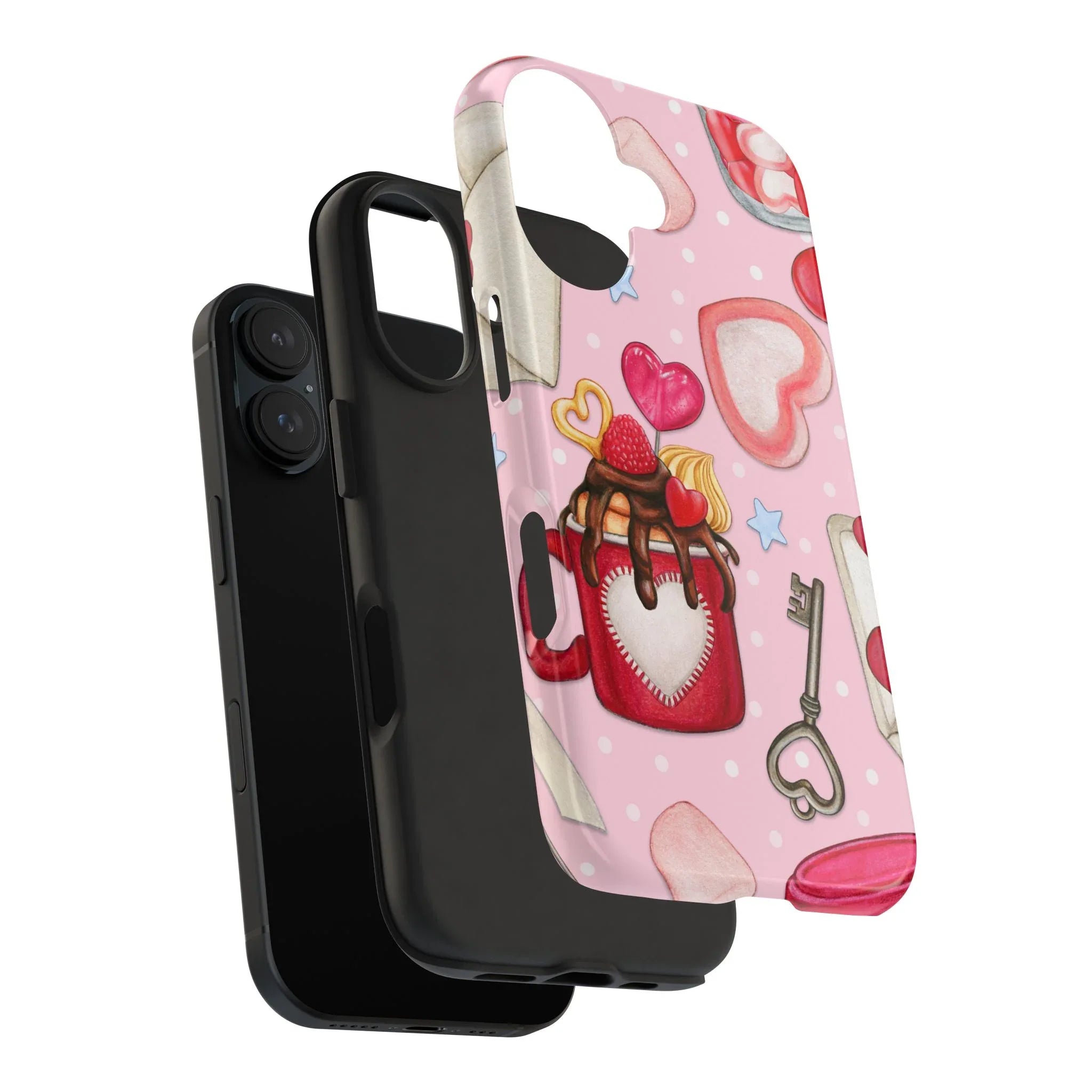 Goodies for My Sweetheart Phone Case (Apple & Android) - Pink Sweetheart