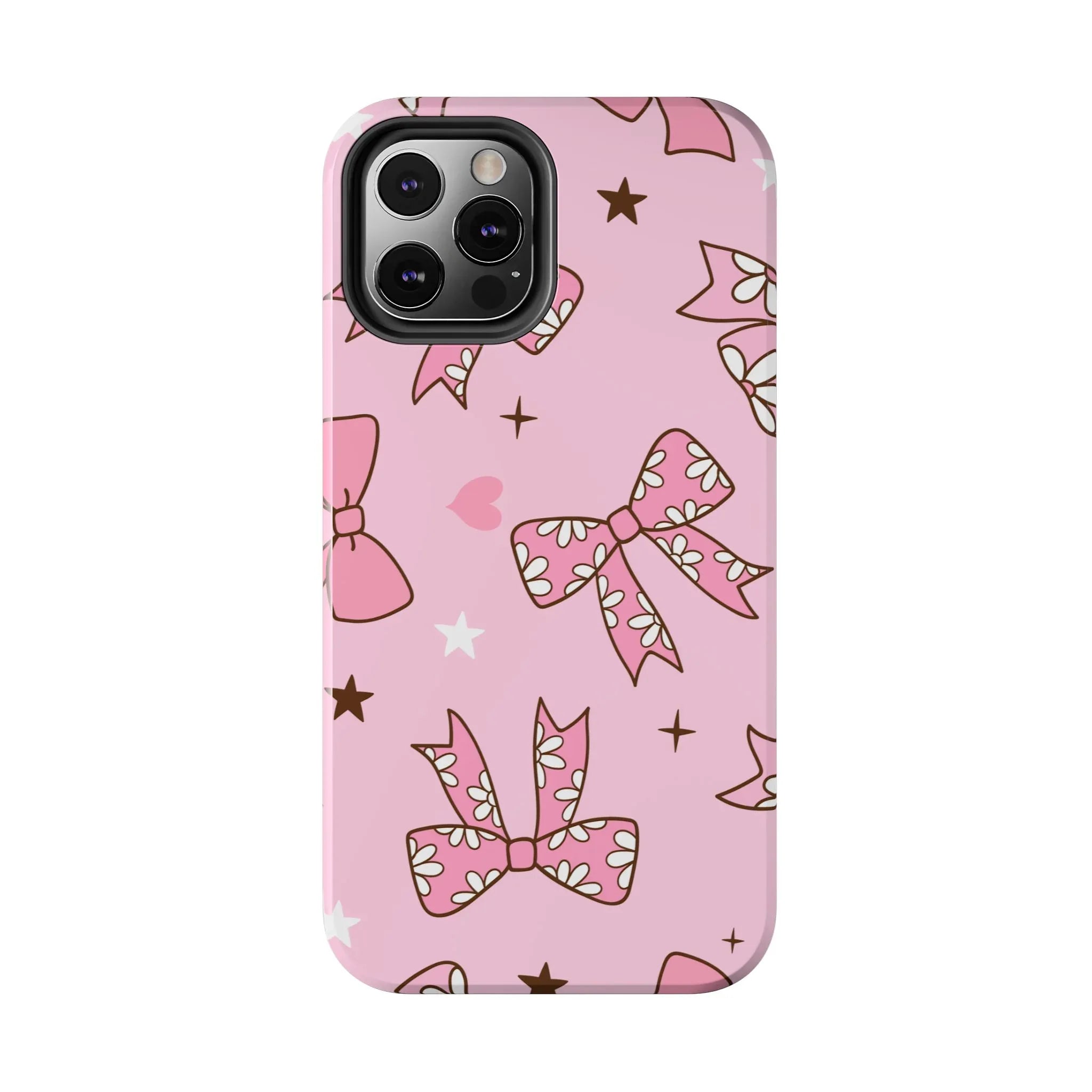 Pretty Pink Bows Phone Case (Apple & Android) - Pink Sweetheart