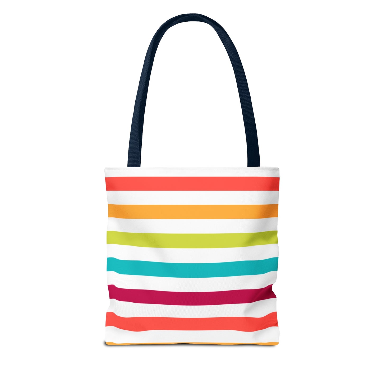 Colorful Candy Lines Tote Bag