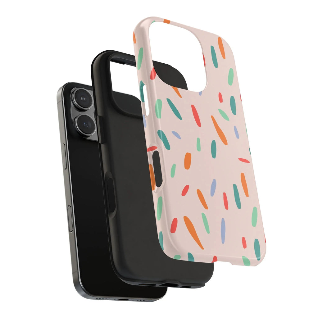 Dash of Sprinkles Phone Case (Apple & Android) - Pink Sweetheart