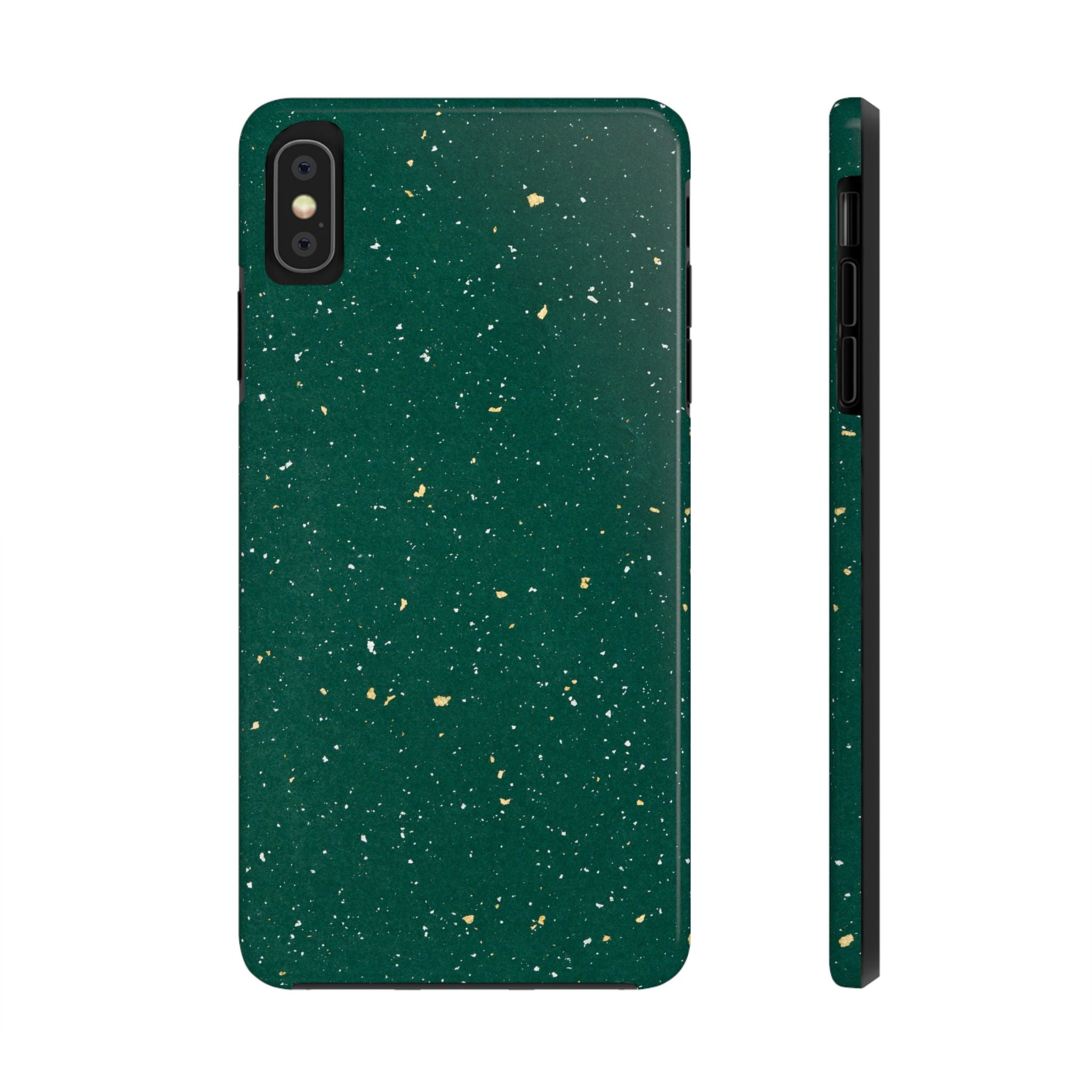 Emerald Gold Flecked Phone Case (Apple & Android)