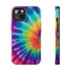 Groovy Tie Dye Phone Case (Apple & Android) - Pink Sweetheart