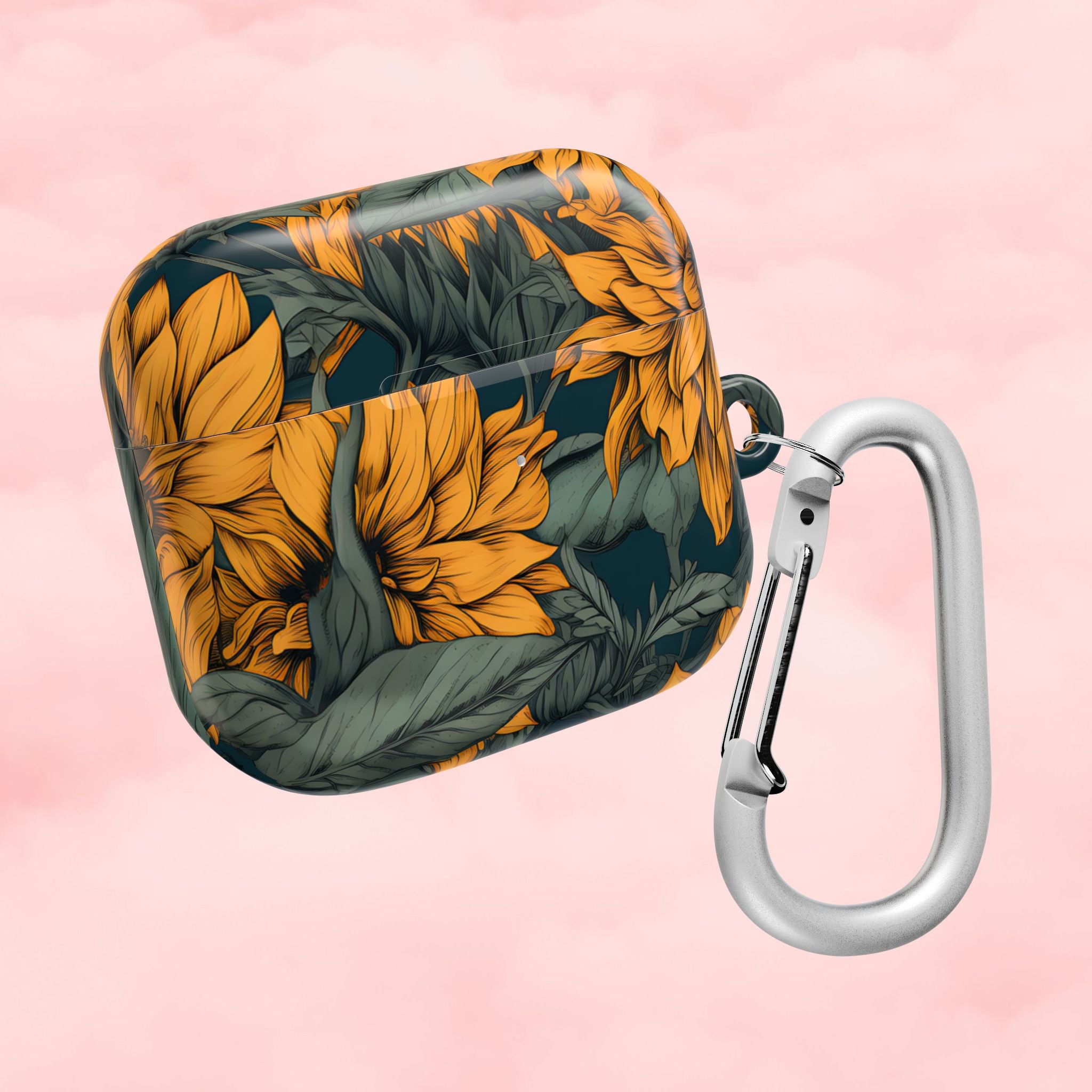 Vintage Sunflower AirPod Case