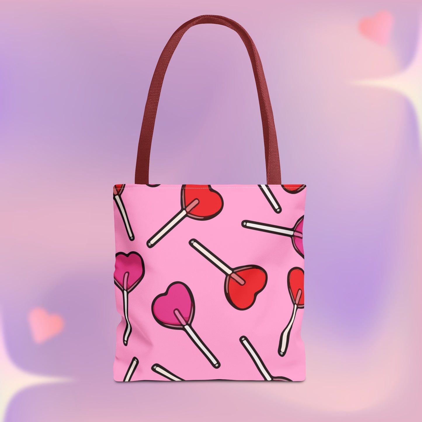 Sweetheart Lollipops Tote Bag