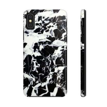 Black & White Shattered Phone Case