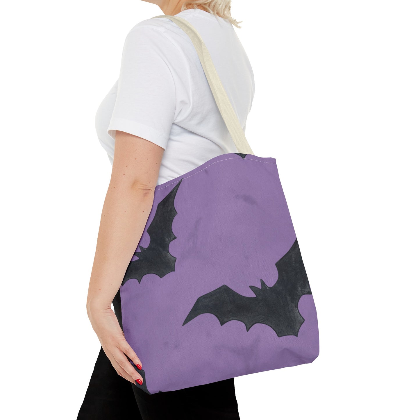 Black Bats at Midnight Tote Bag