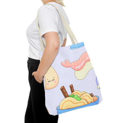 Kawaii Anime Snacks Tote Bag