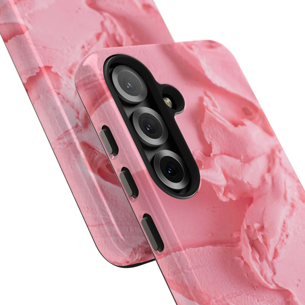 Yummy Pink Frosting Phone Case (Apple & Android) - Pink Sweetheart