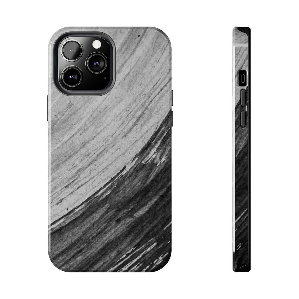 Black & Gray Phone Case (Apple & Android)