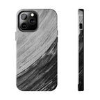 Black & Gray Phone Case (Apple & Android)