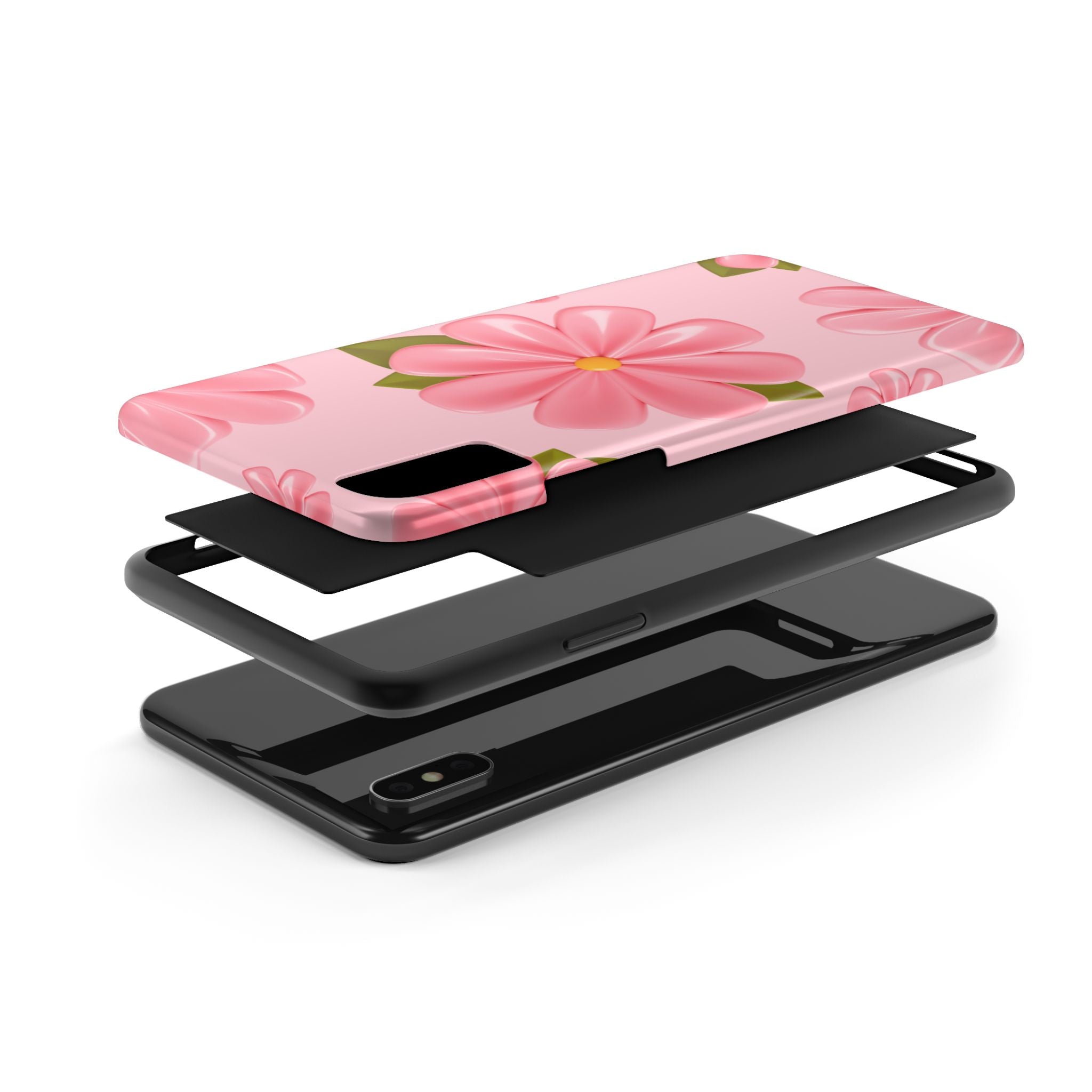 Pink Petal Flower Phone Case (Apple & Android)