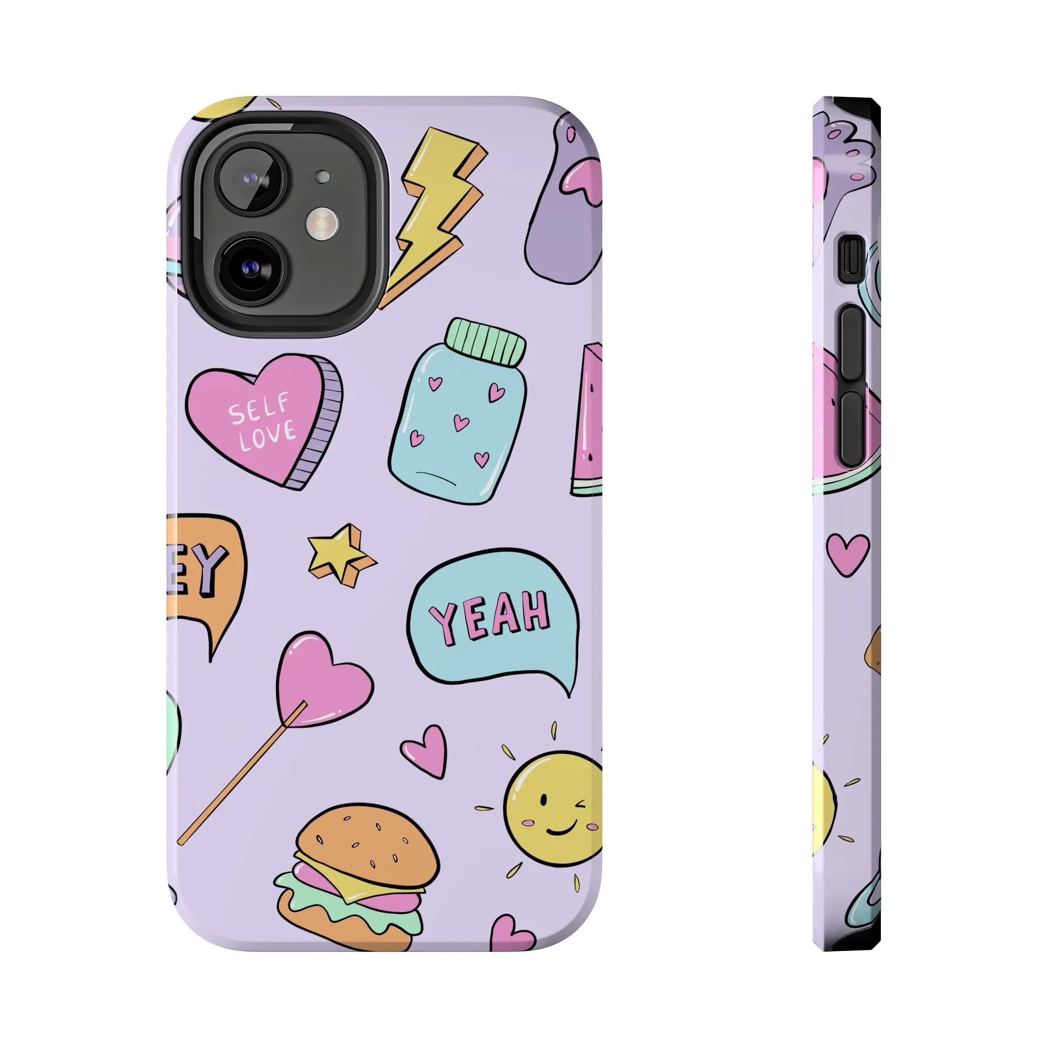 Kawaii Cute Collection Phone Case (Apple & Android) - Pink Sweetheart