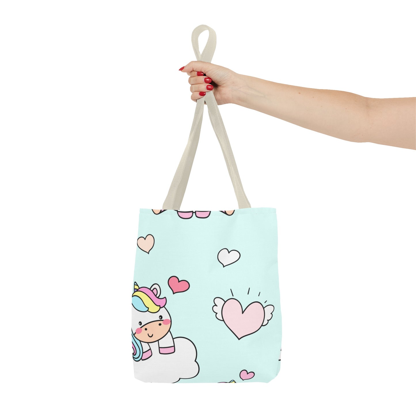 Cute Chibi Unicorn Tote Bag