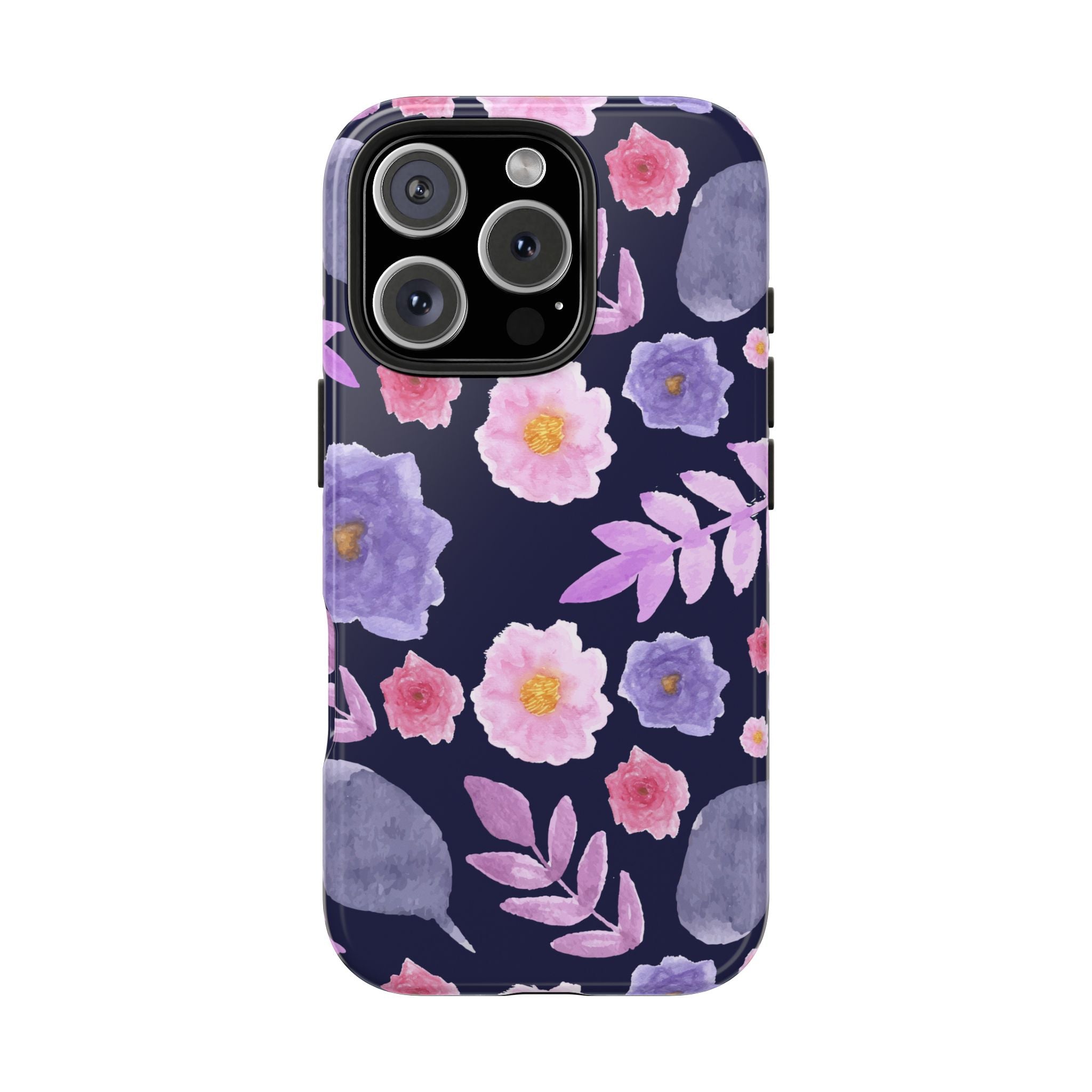 Purple Florals Phone Case (Apple & Android)