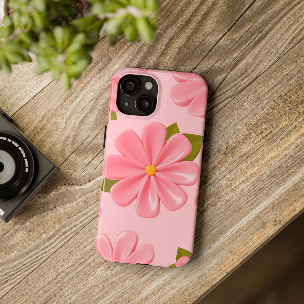 Pink Petal Flower Phone Case (Apple & Android)