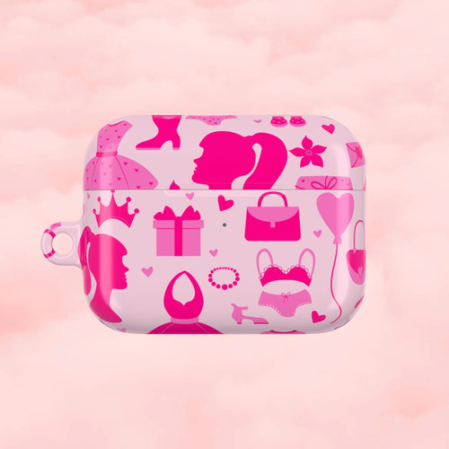 Barb the Doll Airpod Case - Pink Sweetheart
