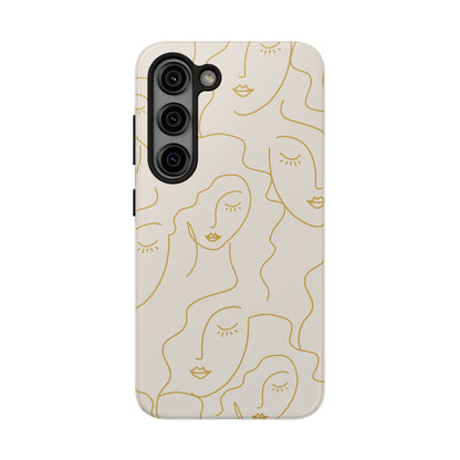 Minimalist Woman Phone Case