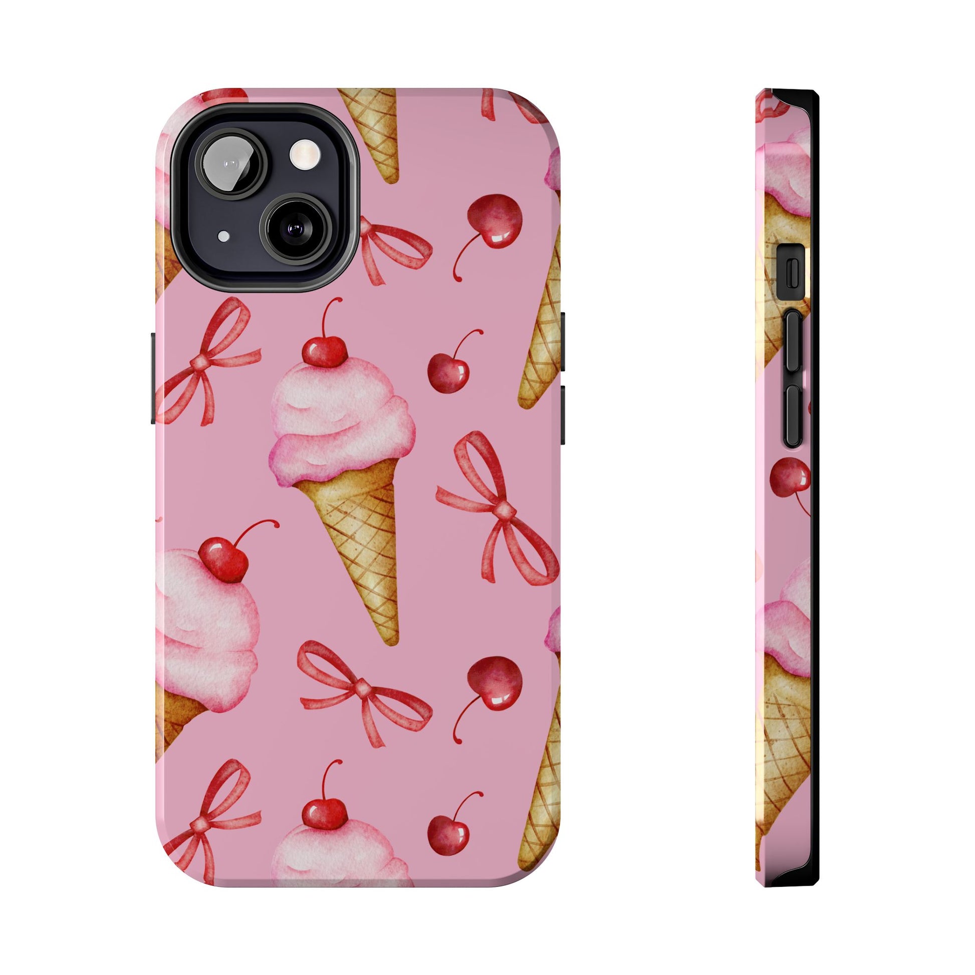 Cherry on Top Ice Cream Phone Case (Apple & Android)
