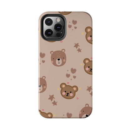 Boho Brown Bear Phone Case