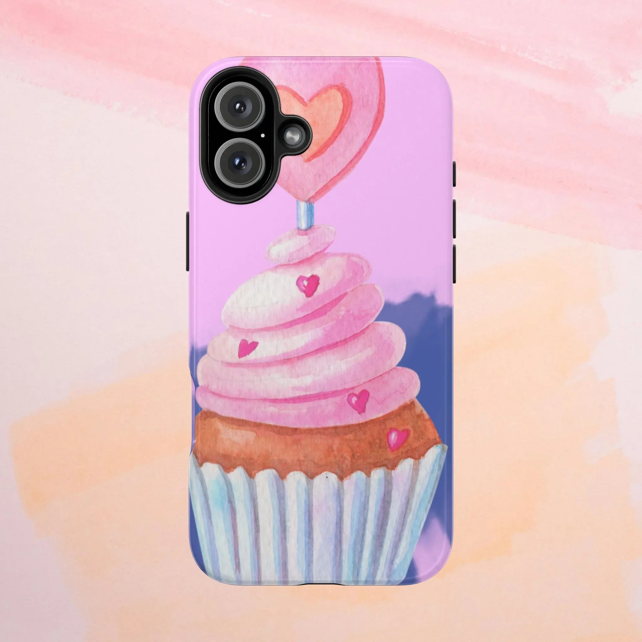 Cutie Cupcake Phone Case (Apple & Android) - Pink Sweetheart