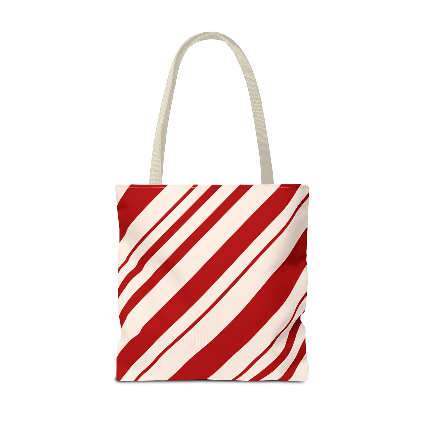 Peppermint Candy Cane Tote Bag