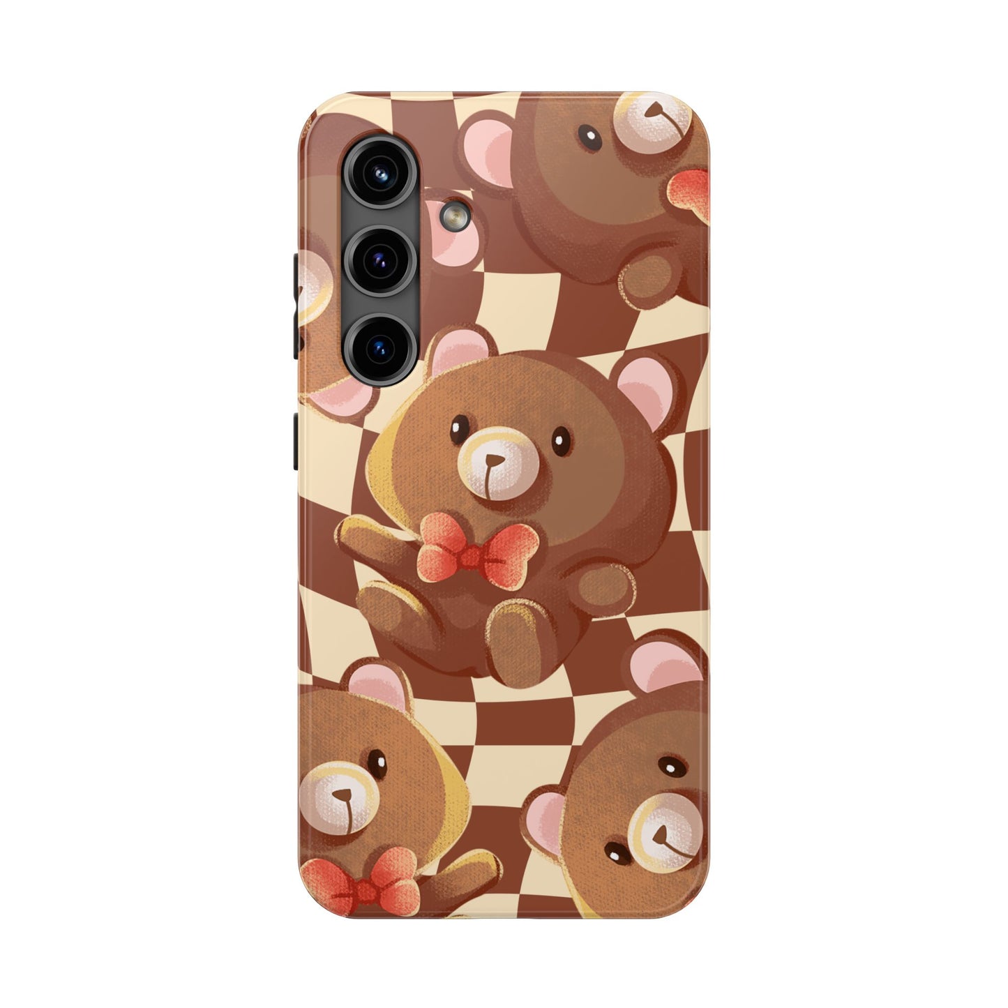 Retro Brown Bear Phone Case