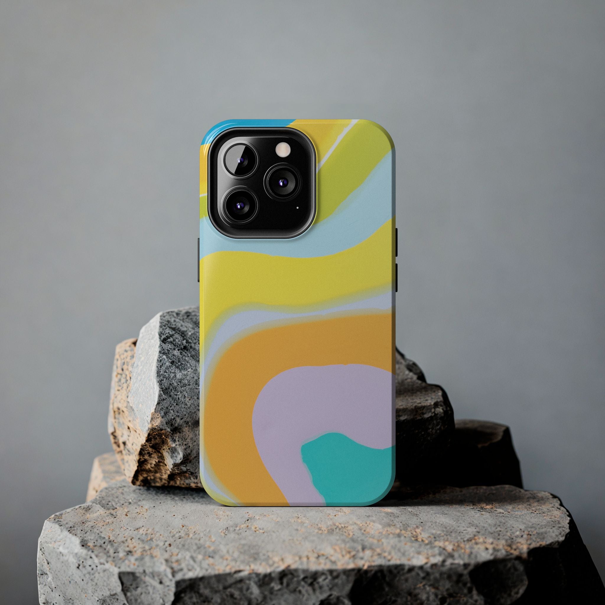 Colorful Pastel Marble Pattern Phone Case (Apple & Android)