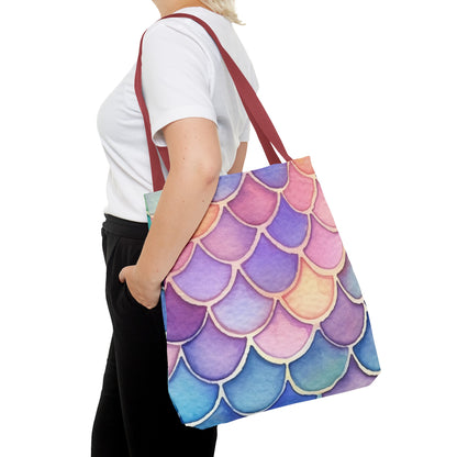 Watercolor Mermaid Tote Bag