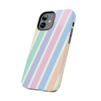 Pretty Pastel Lines Phone Case (Apple & Android)
