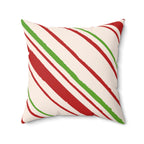 Granny's Peppermint Candy Square Pillow