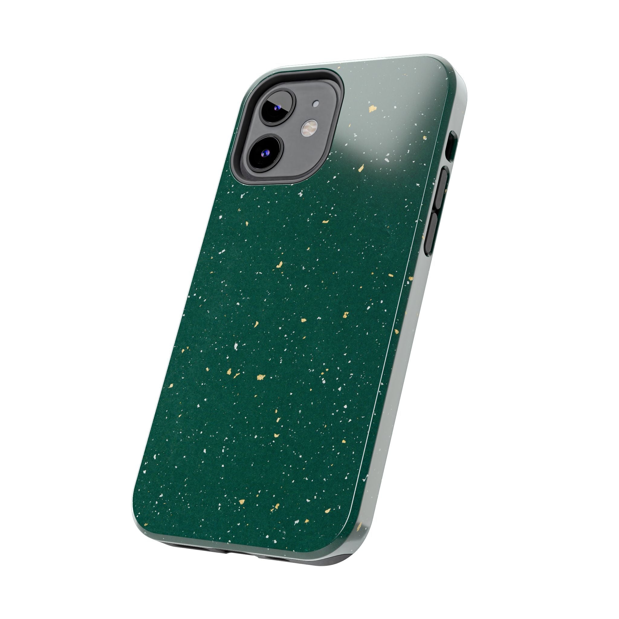 Emerald Gold Flecked Phone Case (Apple & Android)