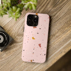 Pink Terrazzo Phone Case (Apple & Android) - Pink Sweetheart
