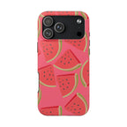 Watermelon Slices Phone Case (Apple & Android) - Pink Sweetheart