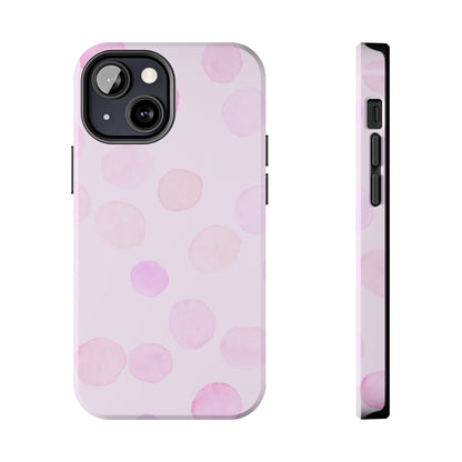 Watercolor Dots Phone Case