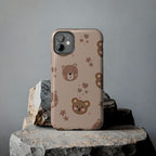 Boho Brown Bear Phone Case (Apple & Android)