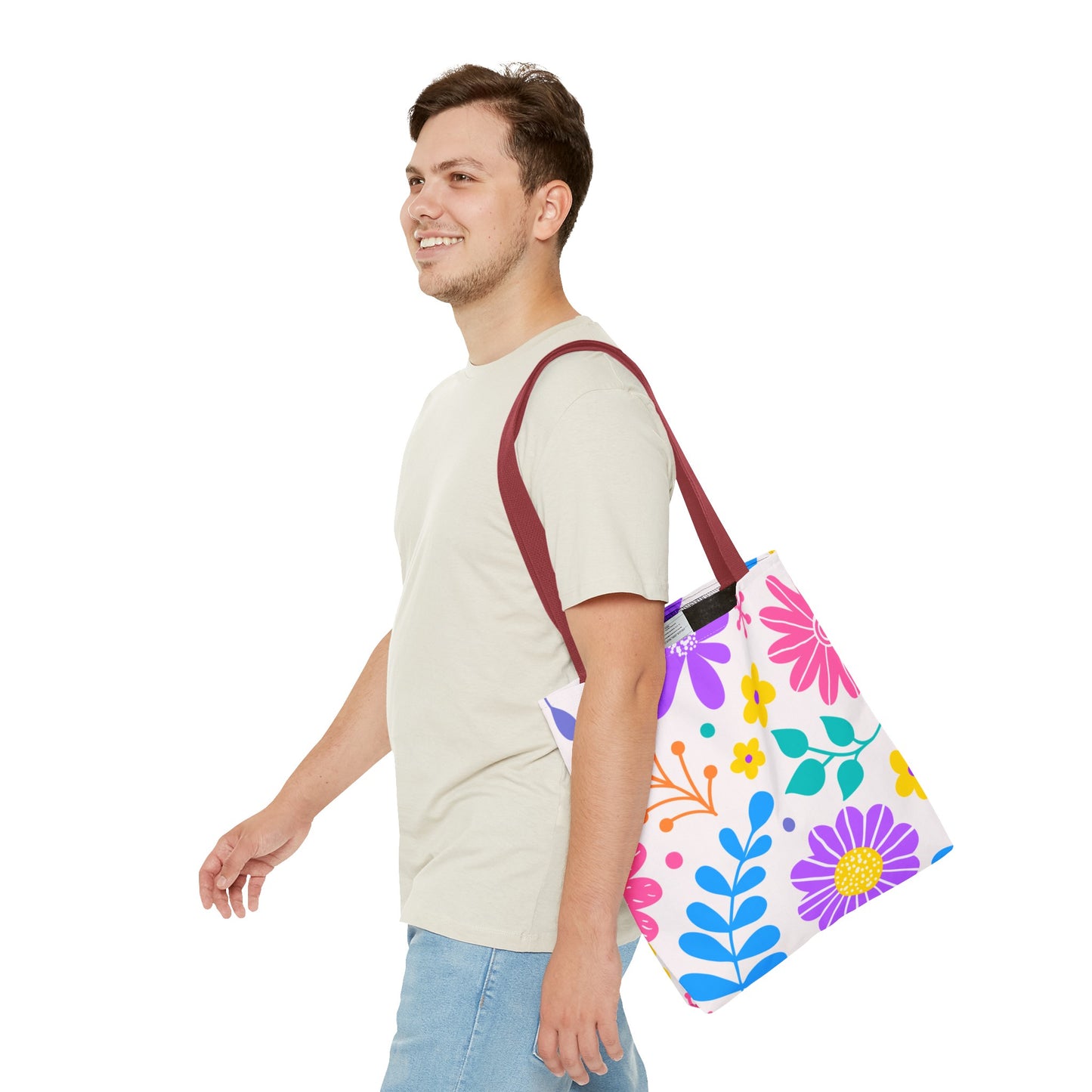 Fun Florals Tote Bag