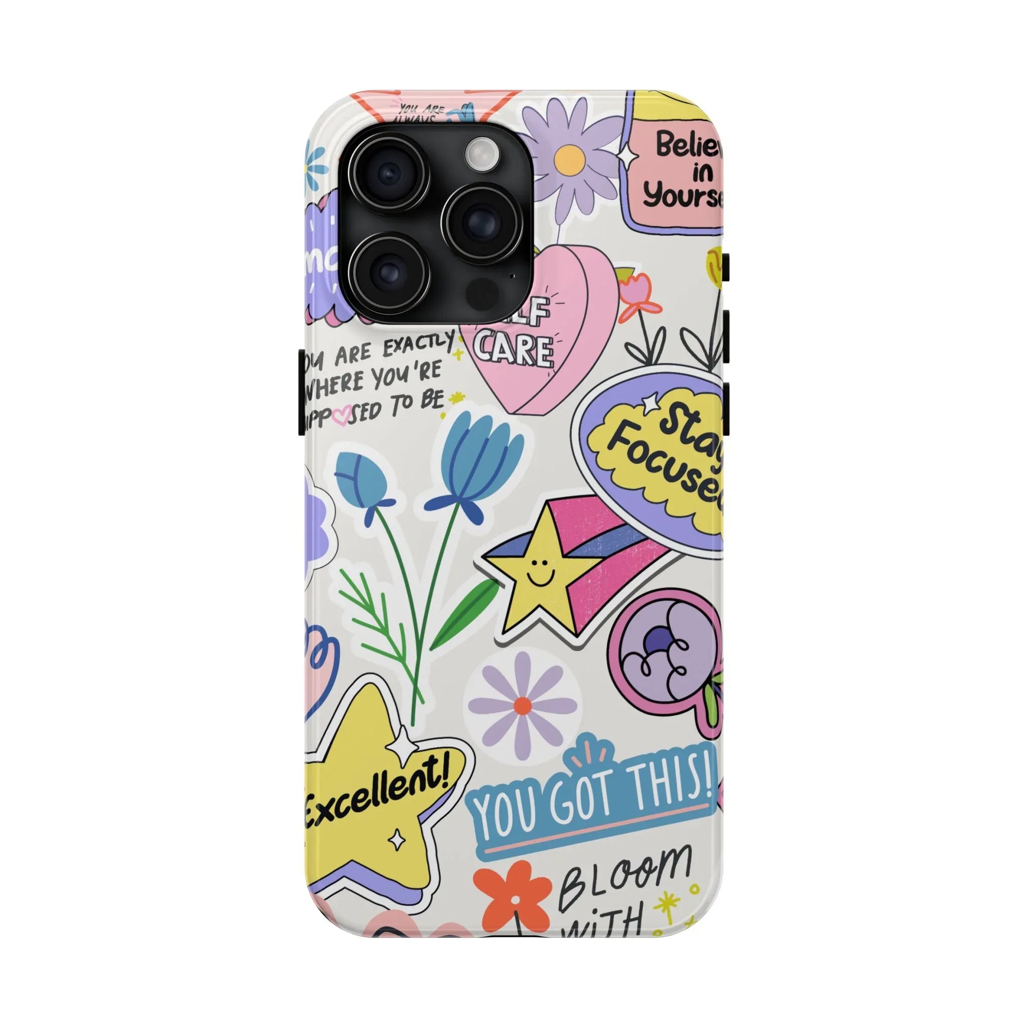 Motivational Phone Case (Apple & Android) - Pink Sweetheart