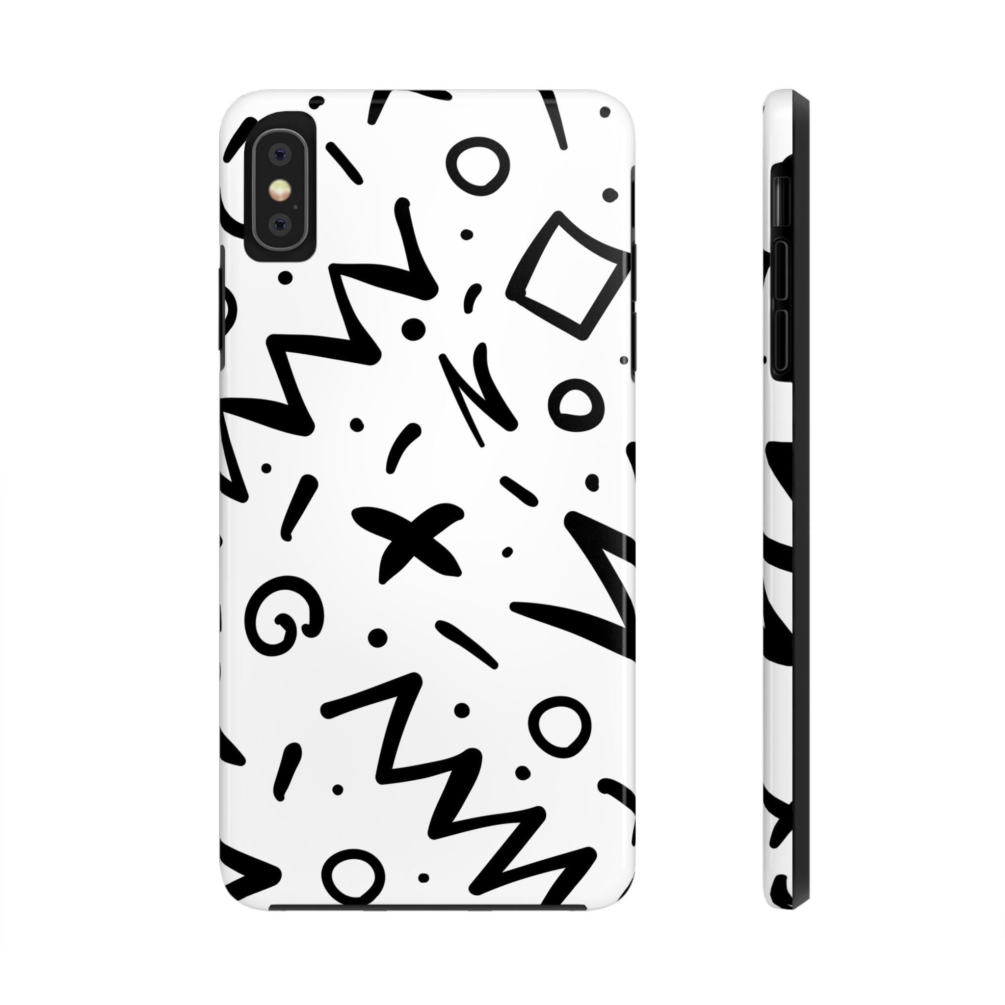 Abstract Memphis Pattern Phone Case (Apple & Android)