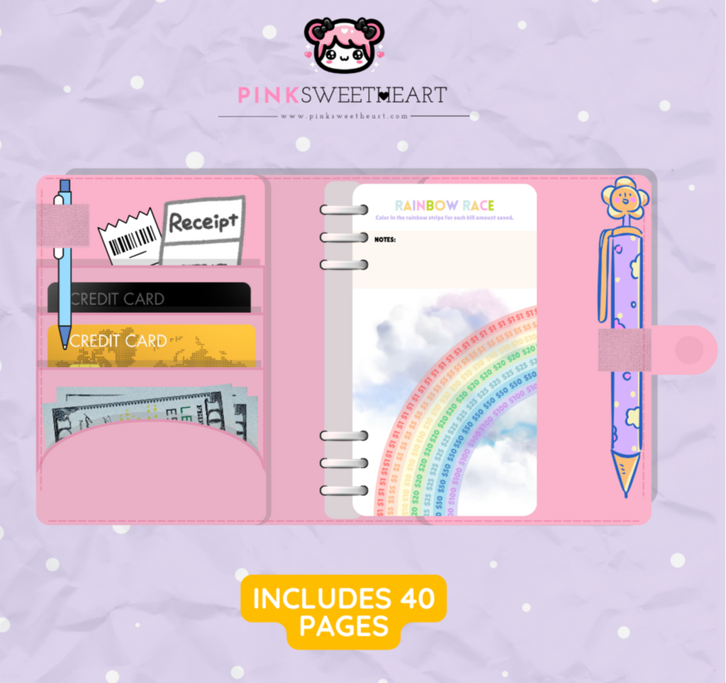 Ultimate Savings Challenges & Trackers 40 Page Bundle