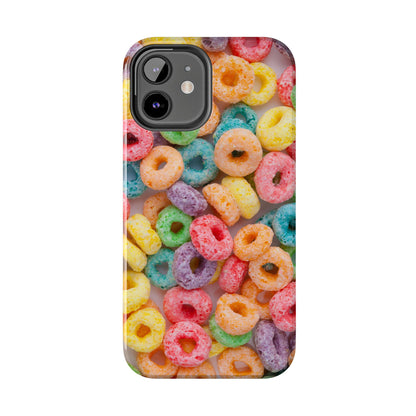 Morning Cereal Loops Phone Case