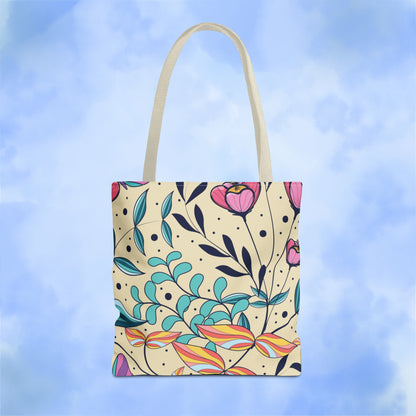 Florals in Spring Tote Bag