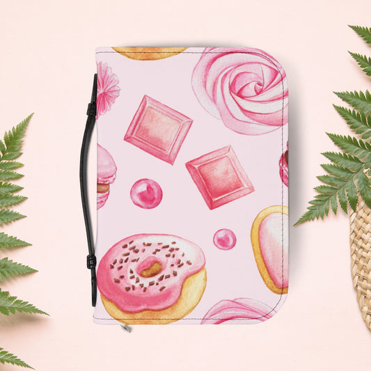 Pink Macaron Sweets Book Cover