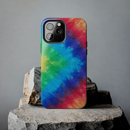 Rainbow Tie Dye Phone Case