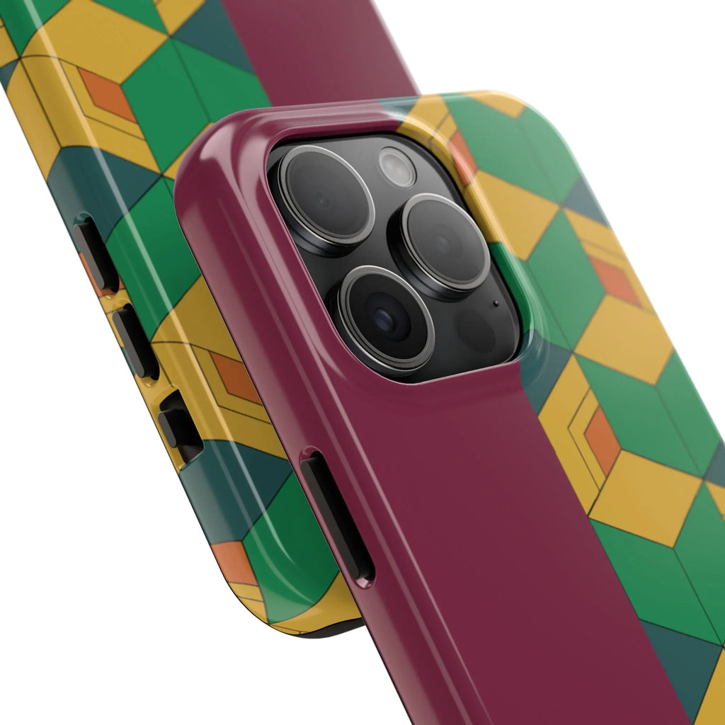 Brotherly Split Kimono Tough Phone Case (Apple & Android) - Pink Sweetheart