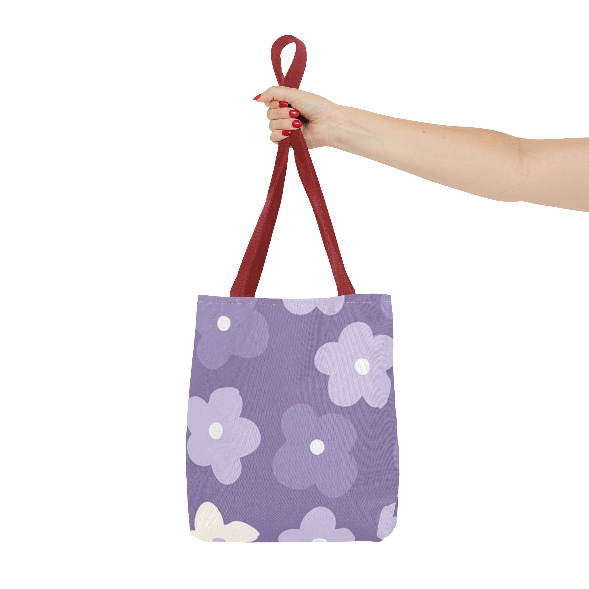 Pretty Purple Flowers Tote Bag
