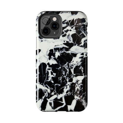 Black & White Shattered Phone Case