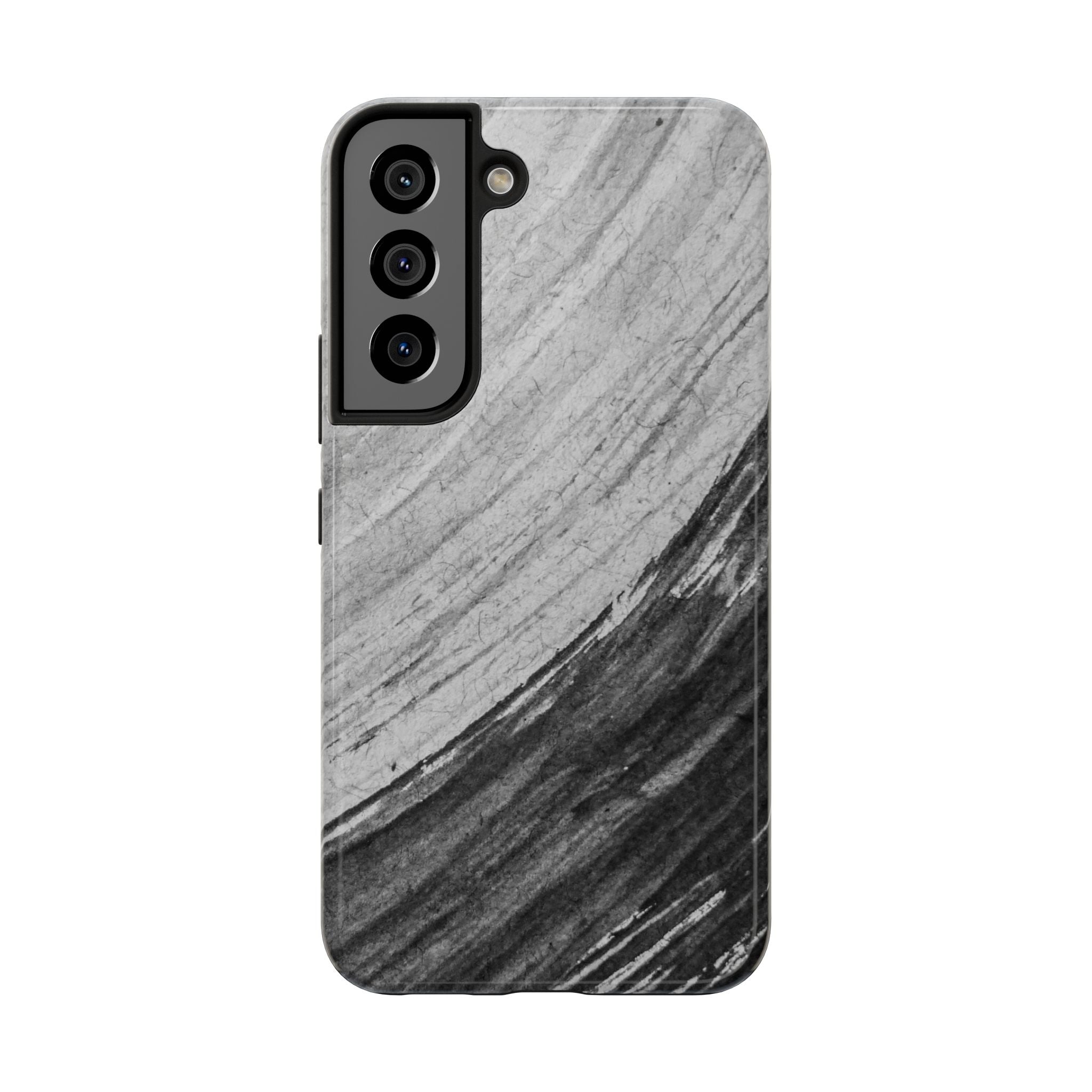 Black & Gray Phone Case (Apple & Android)