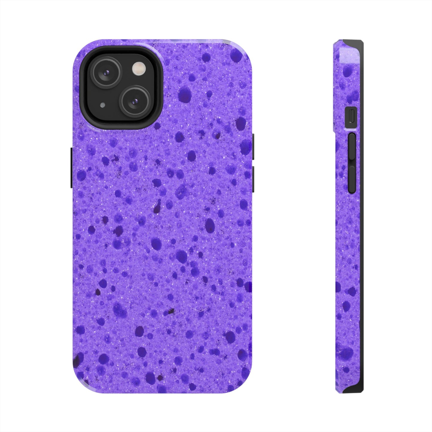 Purple Sponge Phone Case