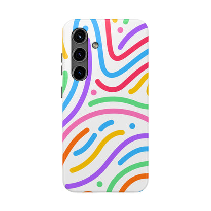 Rainbow Swirls Phone Case