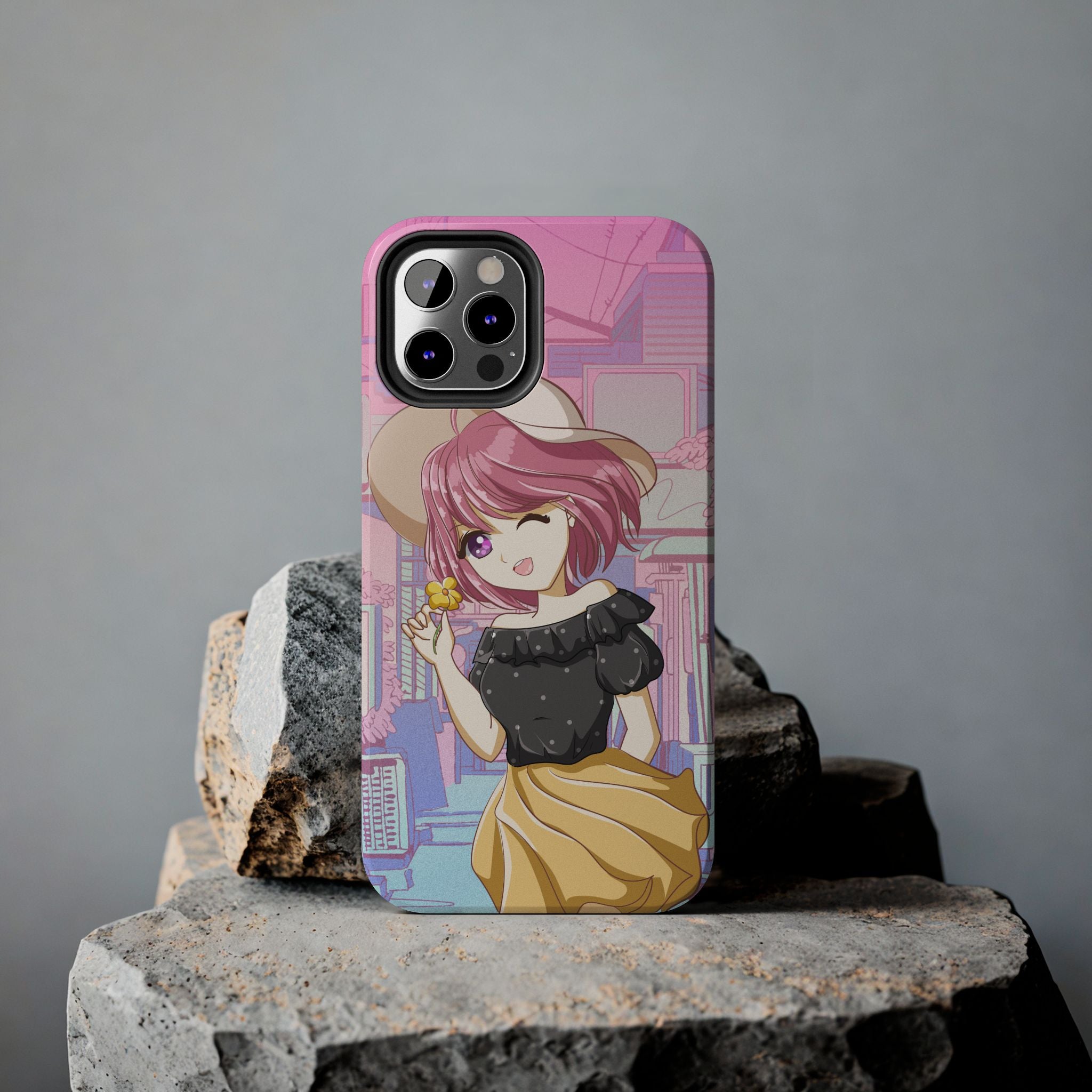 Anime Girl Phone Case (Apple & Android)